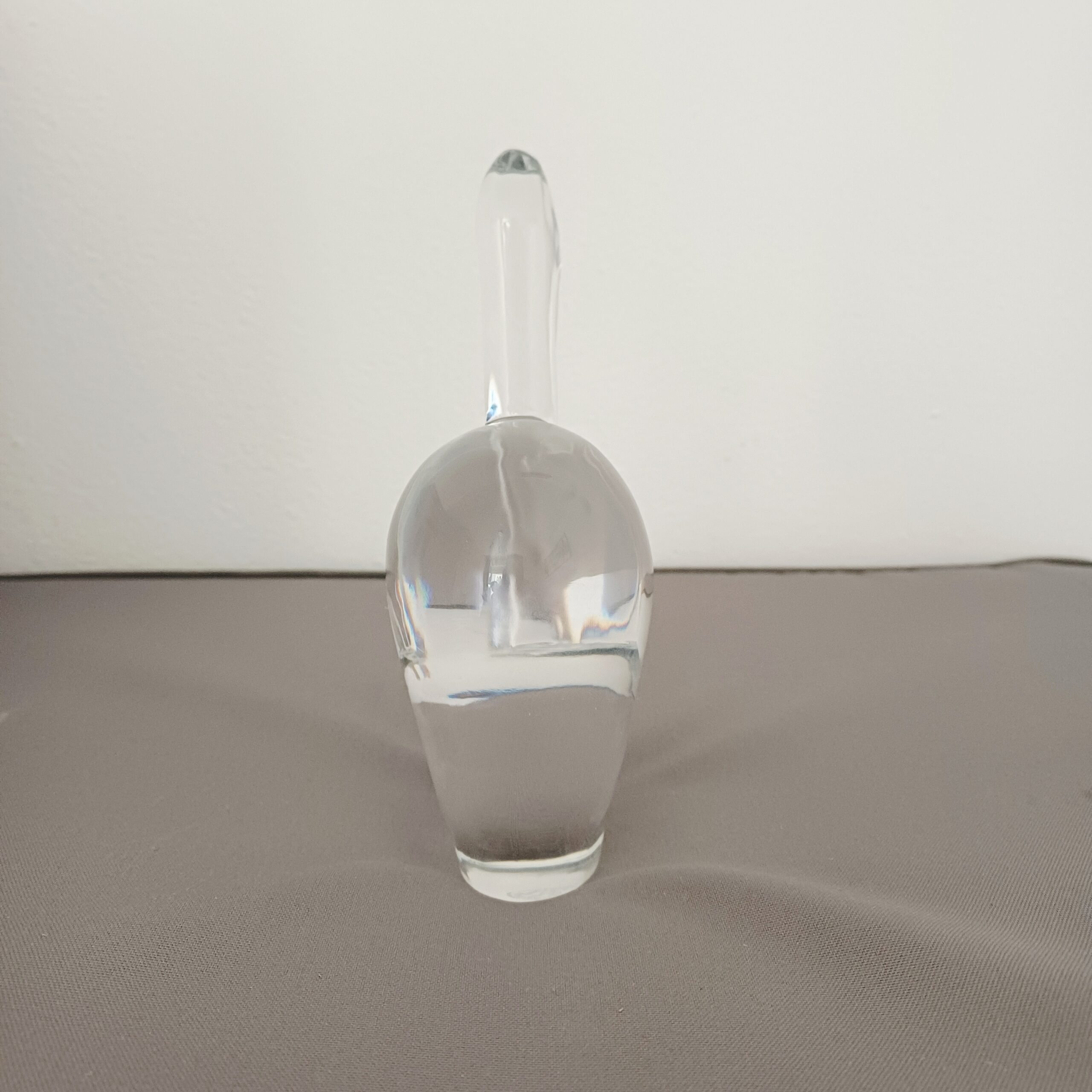 Scultura Pellicano Baccarat France Cristallo Design Modernista Vintage Design - immagine 7