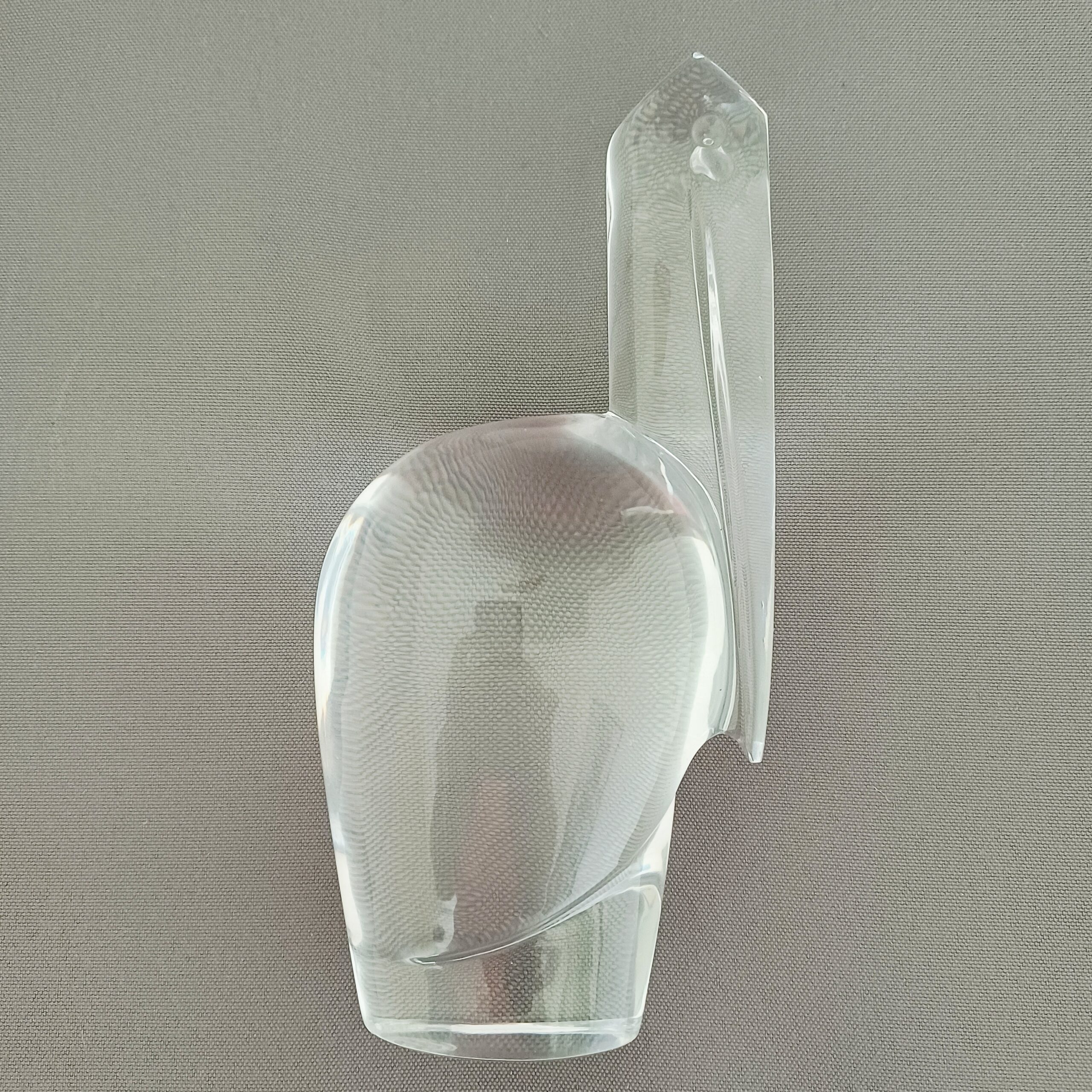 Scultura Pellicano Baccarat France Cristallo Design Modernista Vintage Design - immagine 4