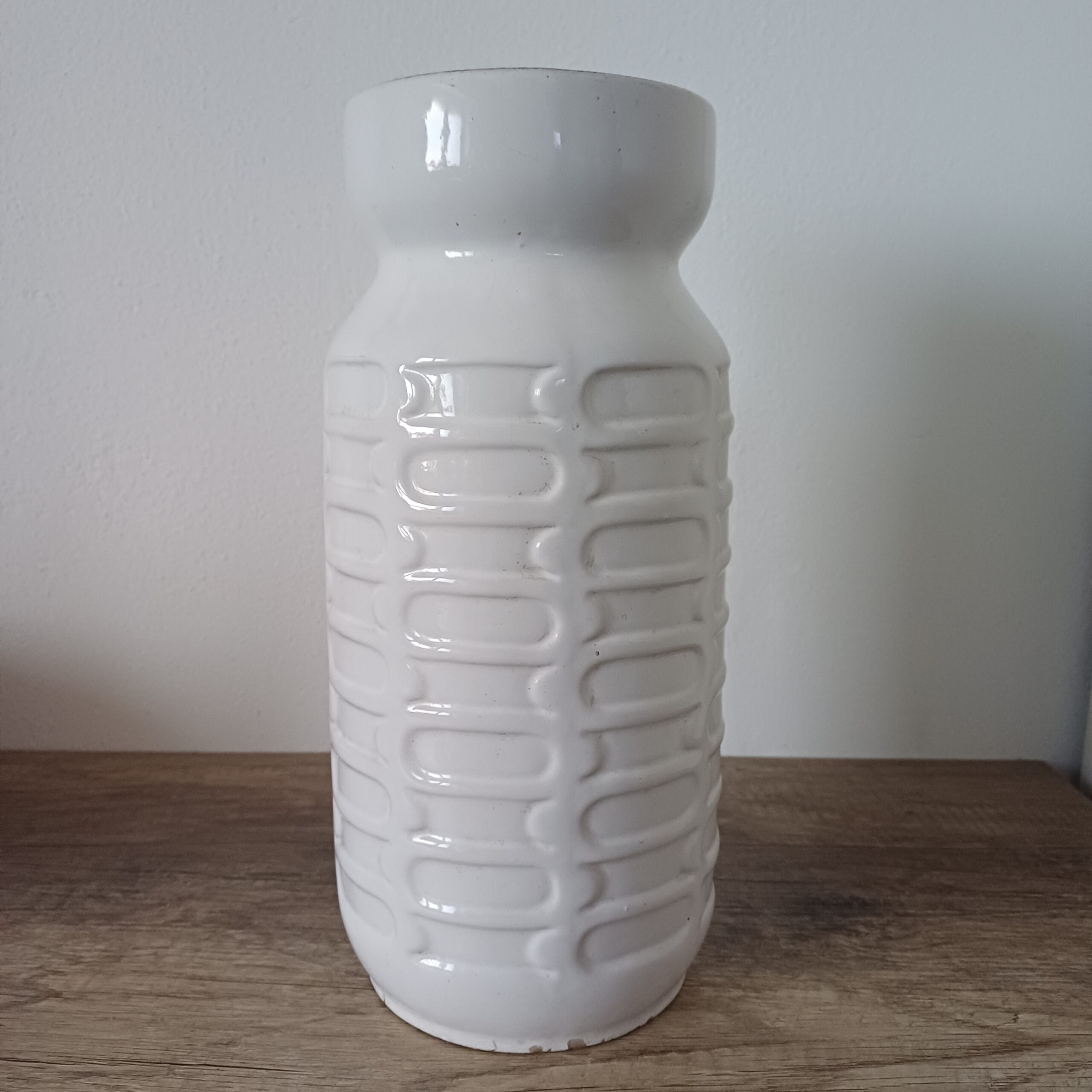VASO BIANCO E1-28 W. GERMANY VINTAGE