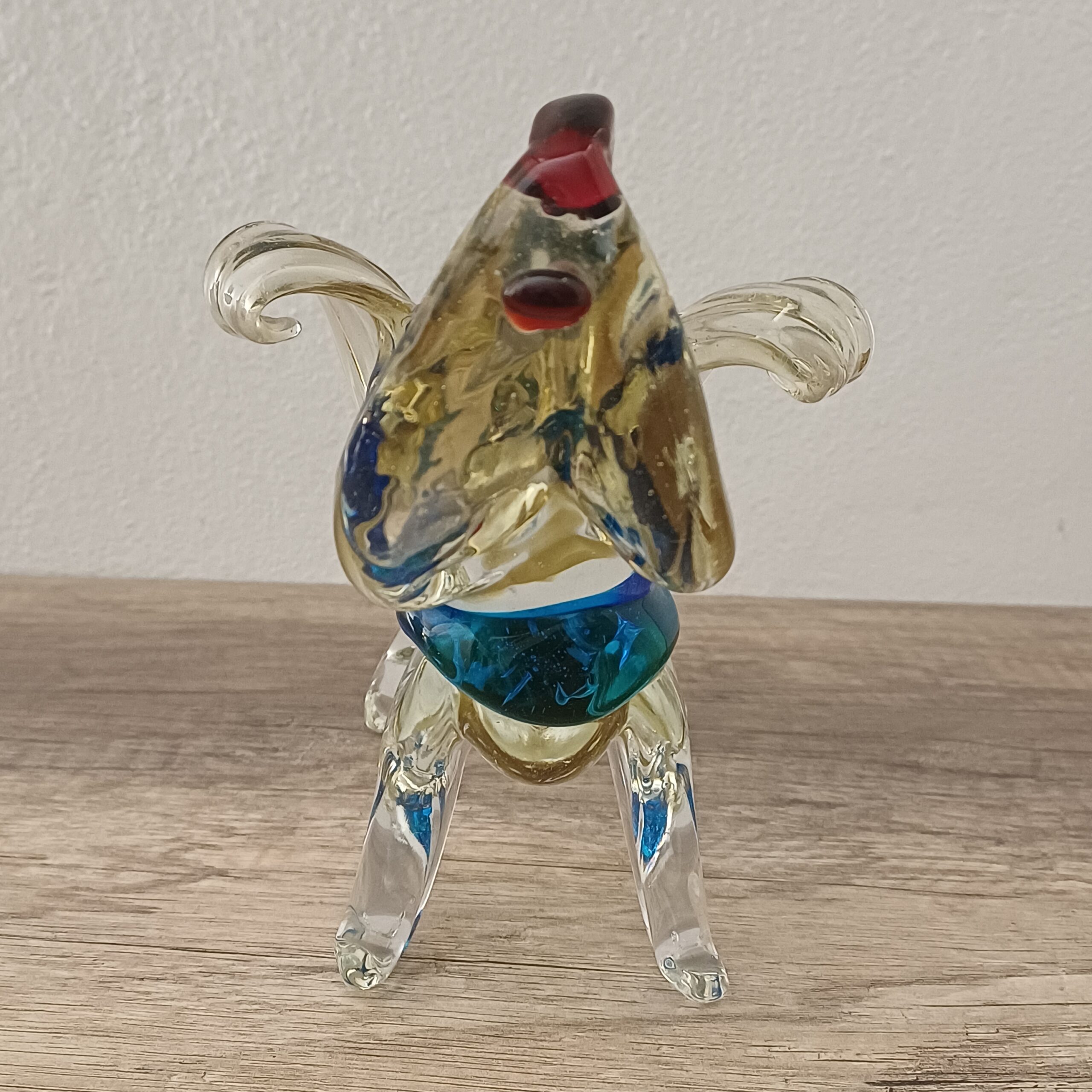 SCULTURA CANE BASSOTTO VETRO MURANO - immagine 2