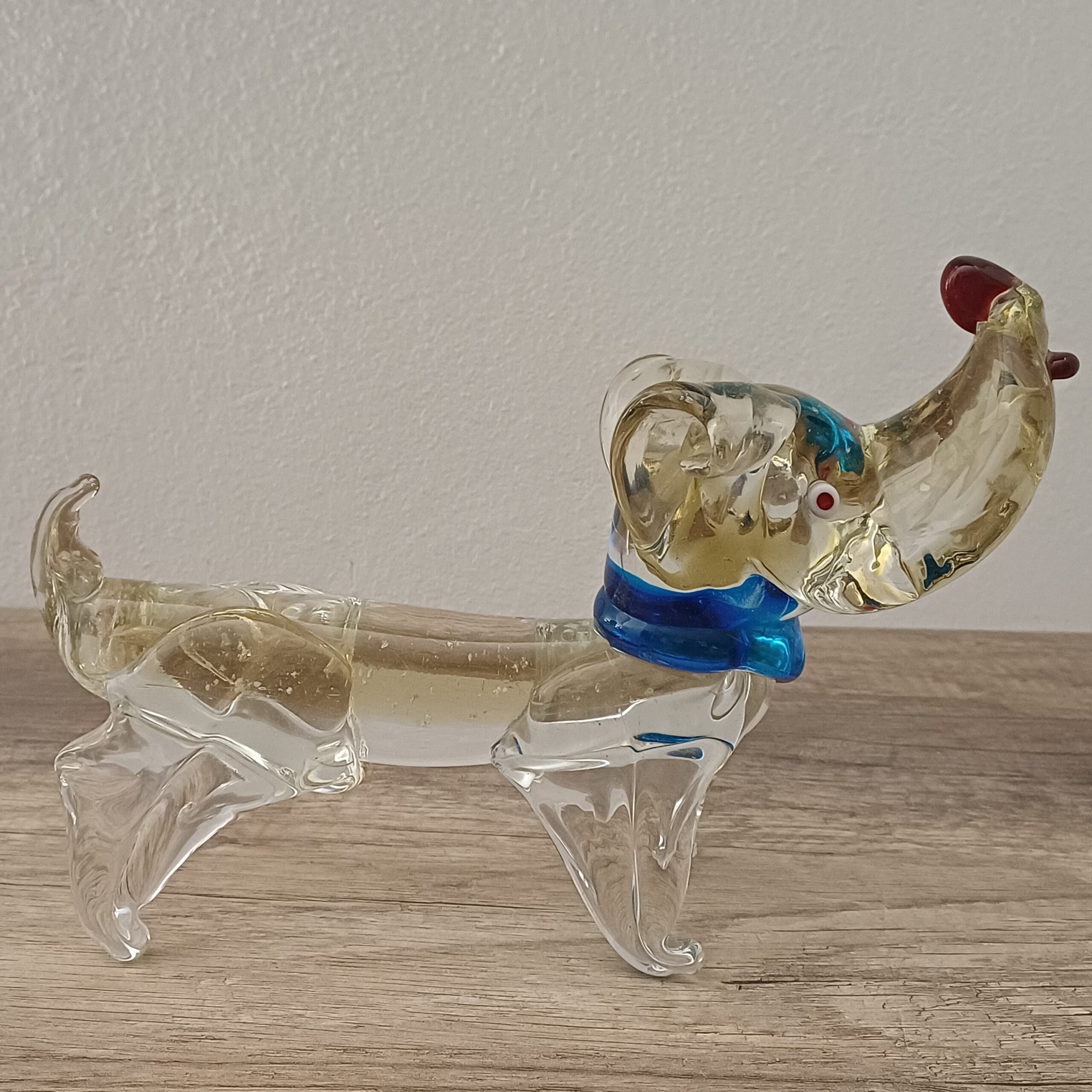 SCULTURA CANE BASSOTTO VETRO MURANO - immagine 6