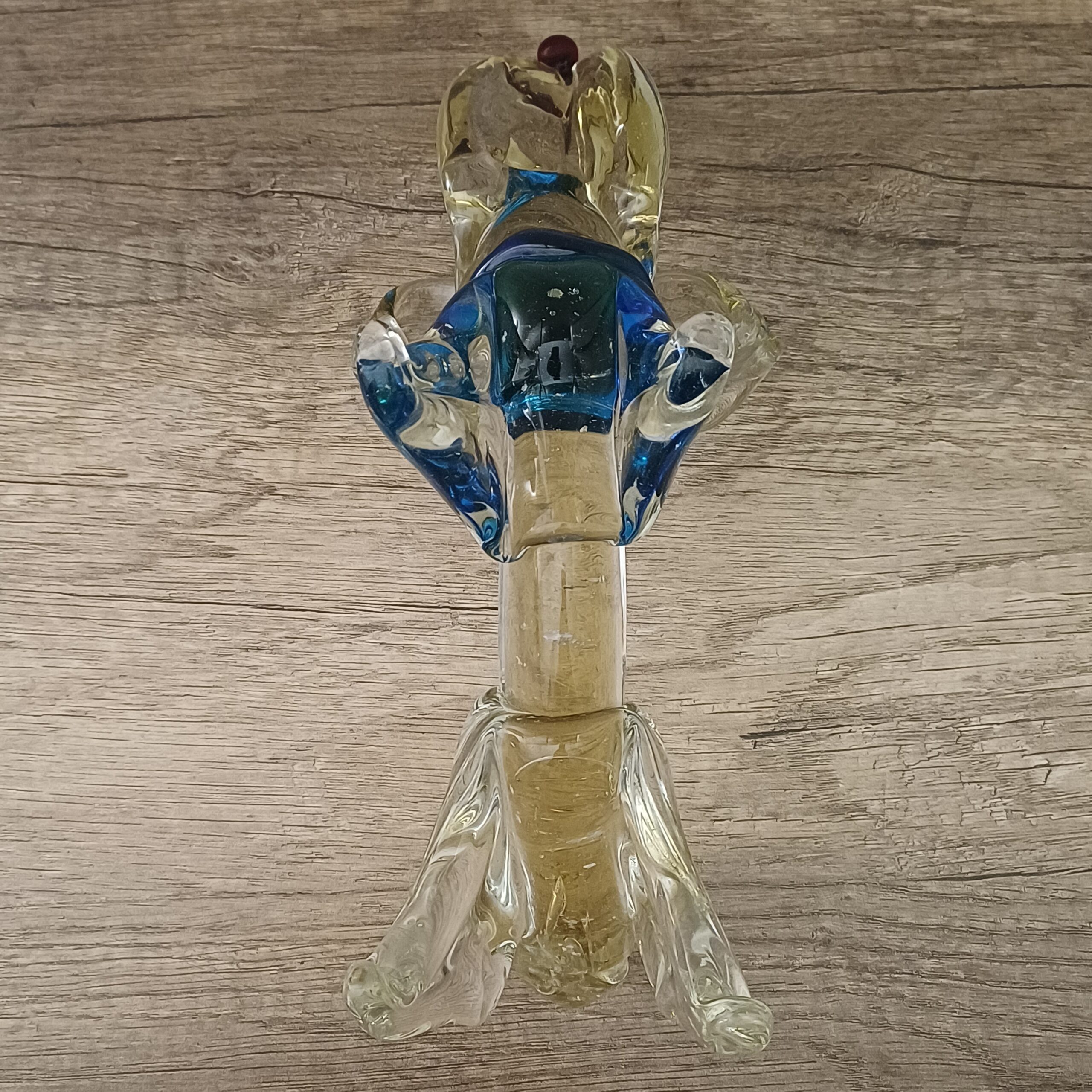 SCULTURA CANE BASSOTTO VETRO MURANO - immagine 12