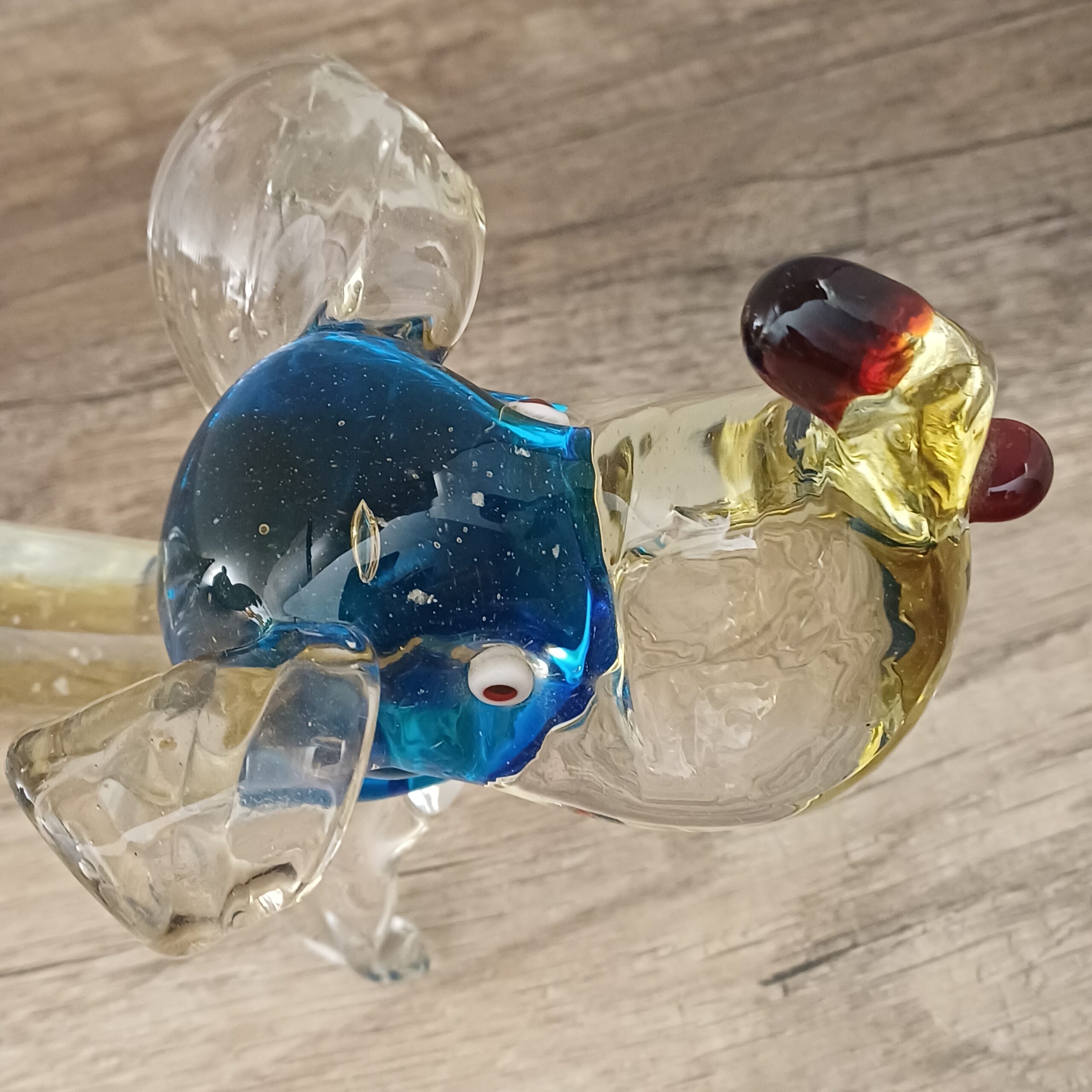 SCULTURA CANE BASSOTTO VETRO MURANO - immagine 10