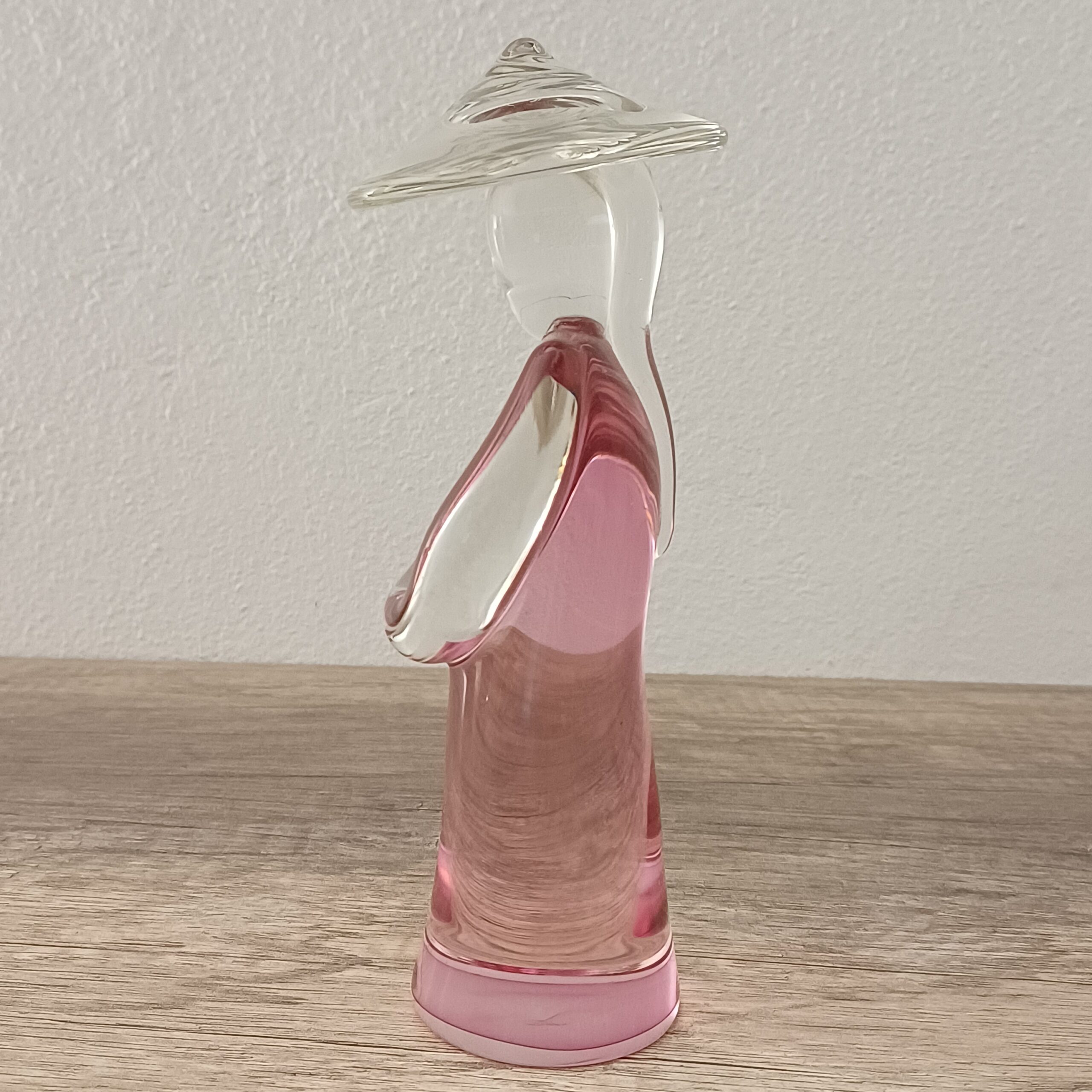 COPPIA SCULTURE RAFFIGURANTI FIGURE CINESI VETRO MURANO - immagine 7