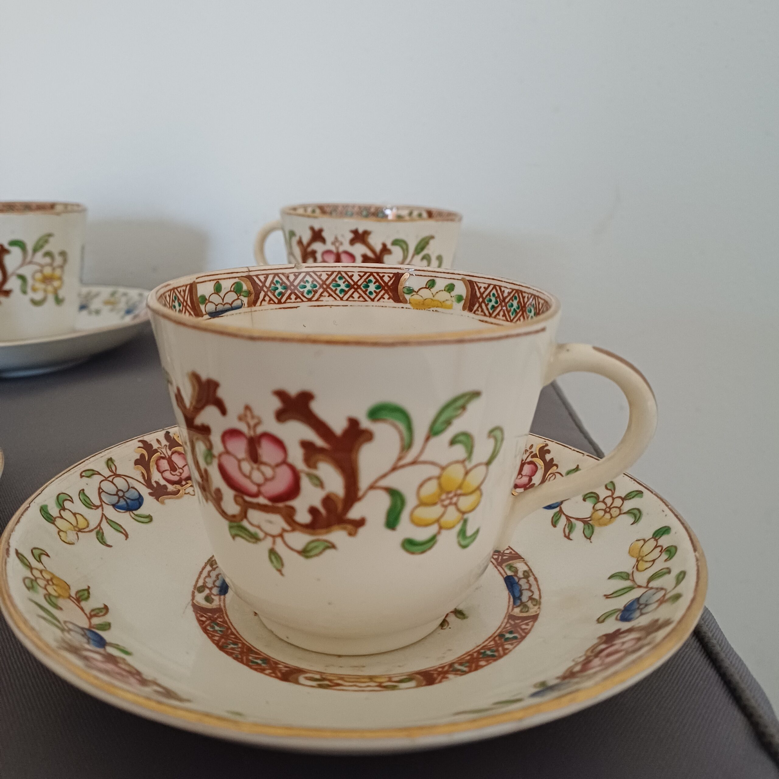 SERVIZIO PORCELLANA DECORO FLOREALE 13 PZ - immagine 5