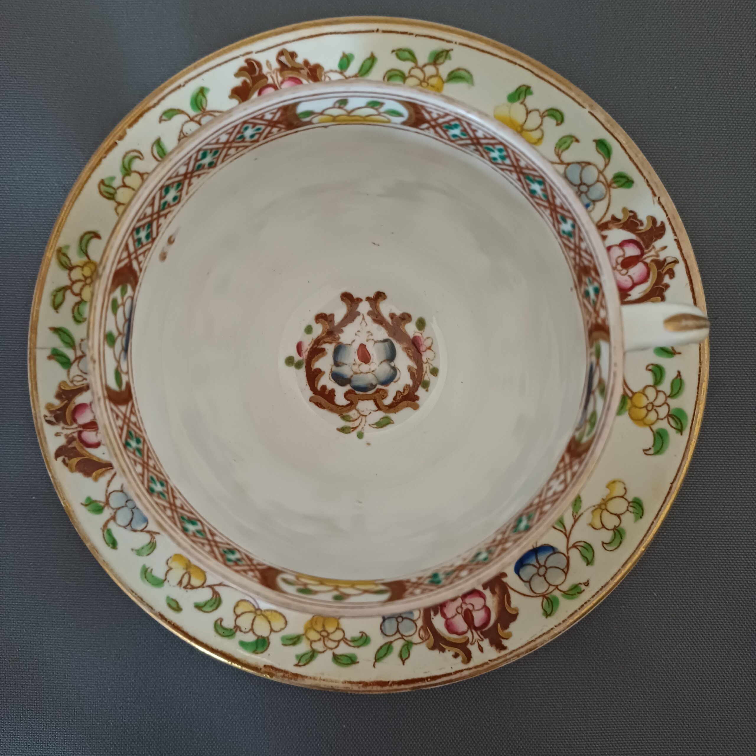 SERVIZIO PORCELLANA DECORO FLOREALE 13 PZ - immagine 10